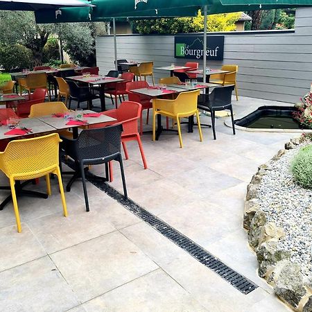 Hotel Restaurant Le Bourgneuf Morlaas Exteriör bild
